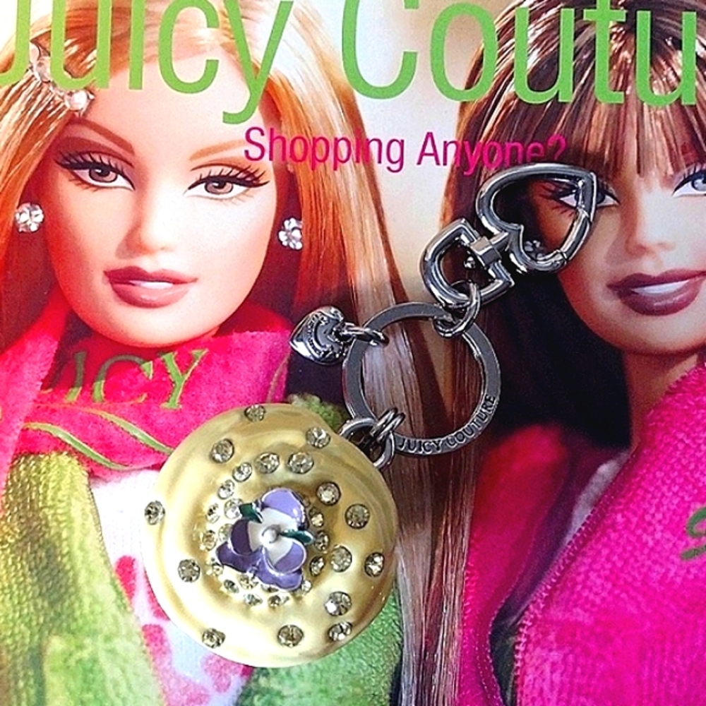 Juicy Couture Y2K Cupcake Charm or Keychain